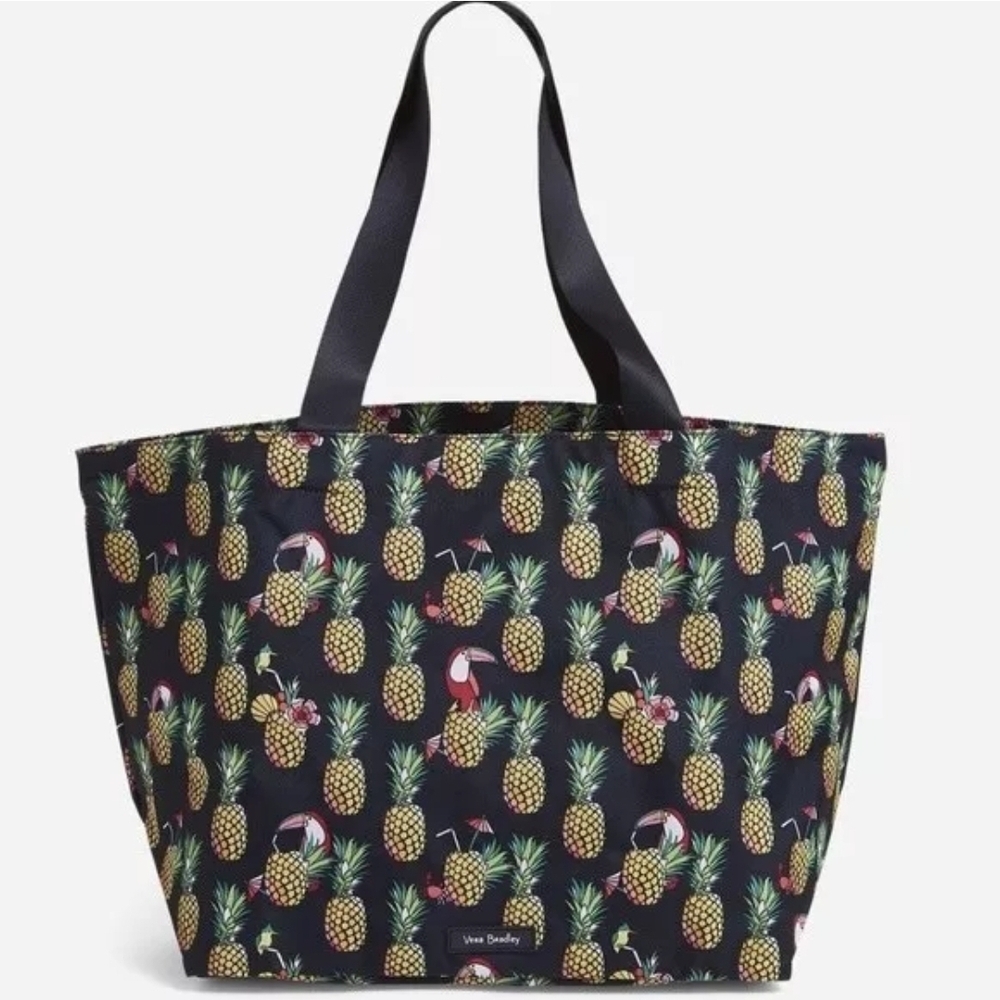 Vera Bradley Lighten Up Large Family Tote Bag Toucan Party Print NWT $79.00